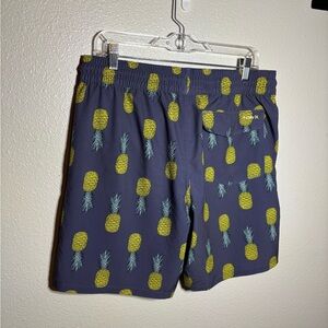 Hurley Pineapple Print Board Shorts - Yellow and Green